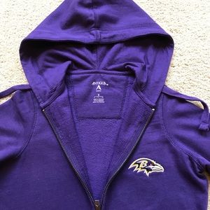 Baltimore Ravens zip hoodie